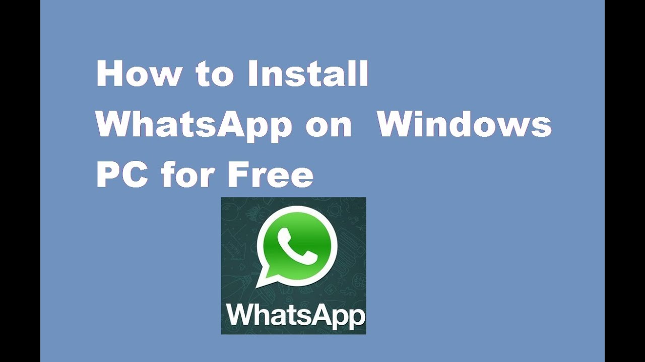 Whatsapp Software For Pc Windows 7