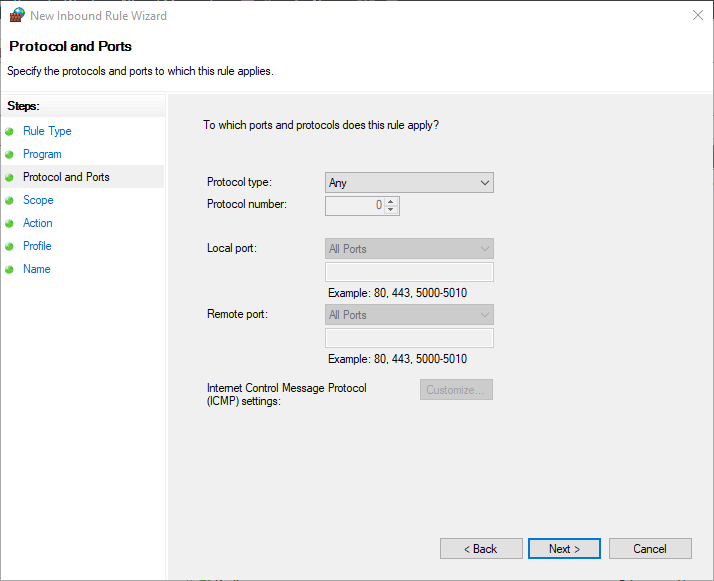 Error 1723 Windows 10